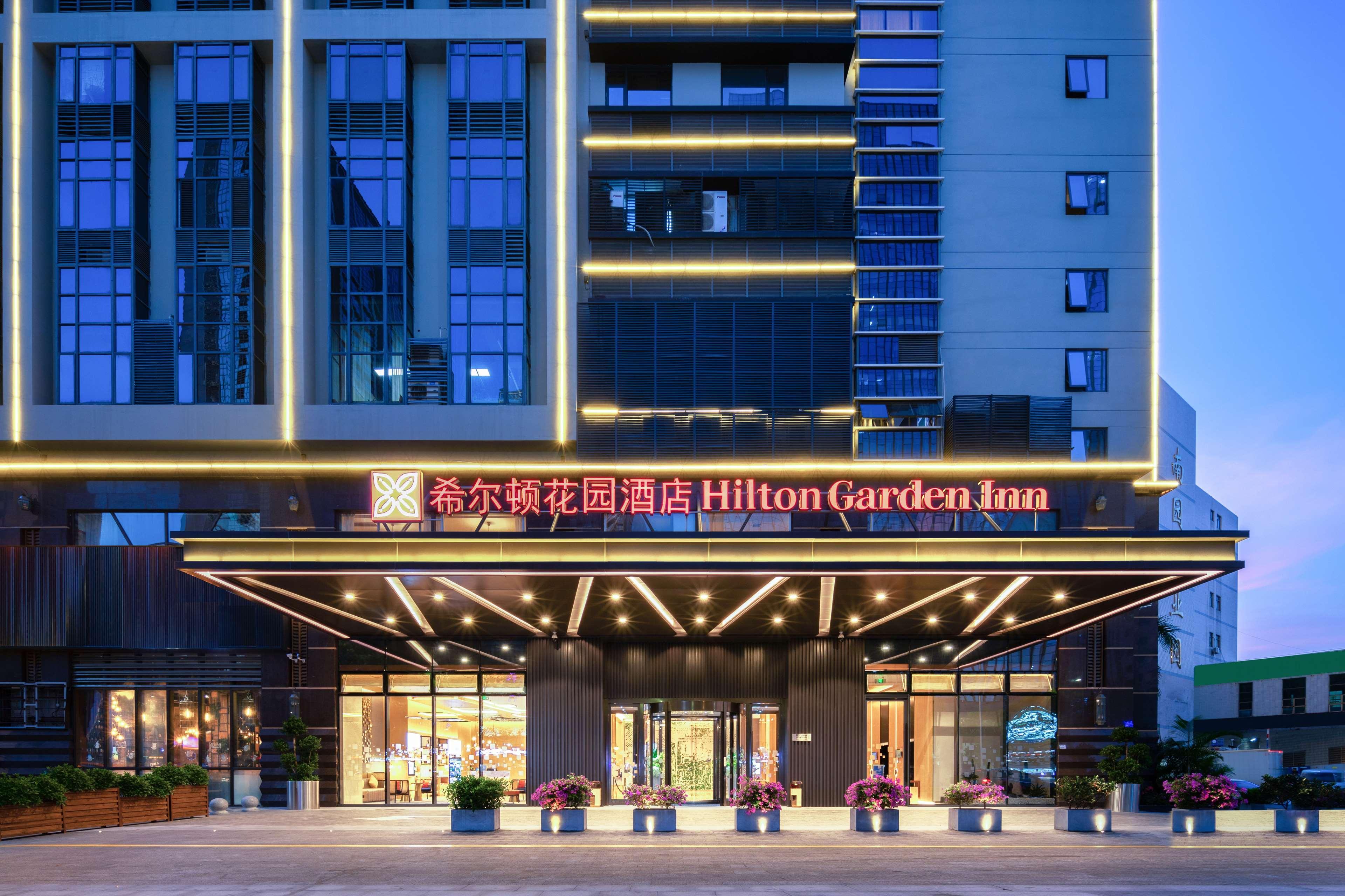 Hilton Garden Inn Shenzhen Nanshan Avenue Eksteriør billede