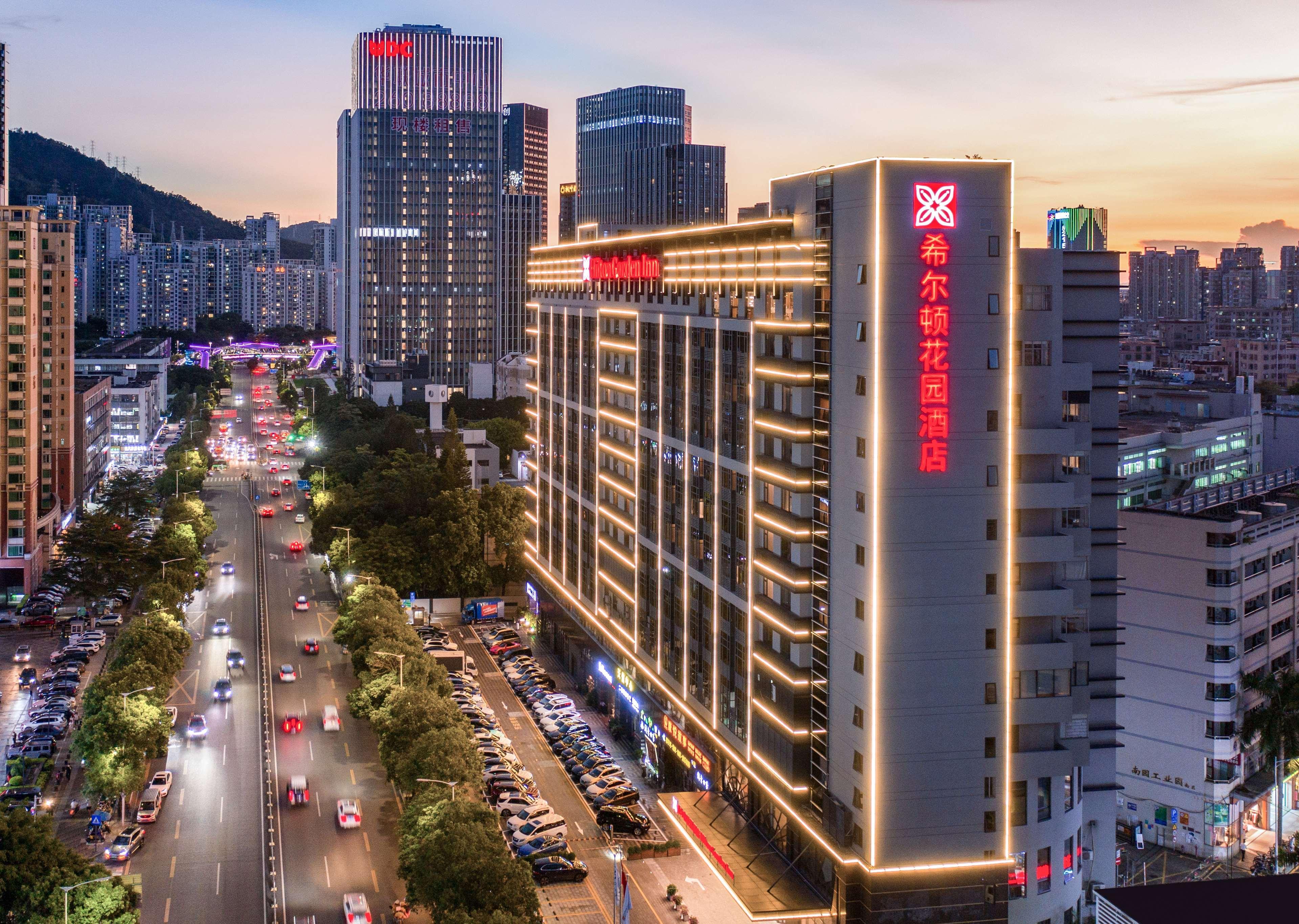Hilton Garden Inn Shenzhen Nanshan Avenue Eksteriør billede