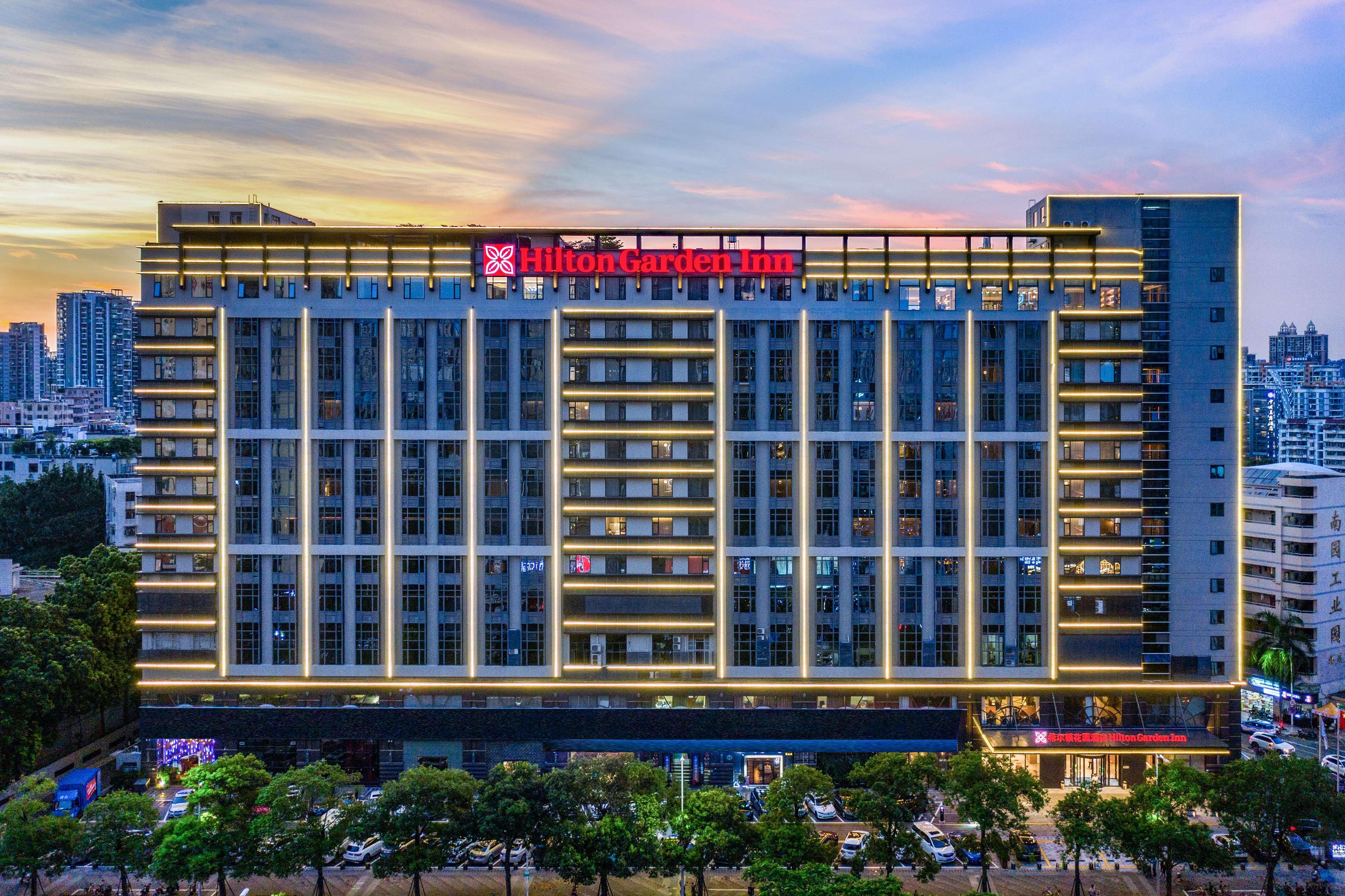 Hilton Garden Inn Shenzhen Nanshan Avenue Eksteriør billede