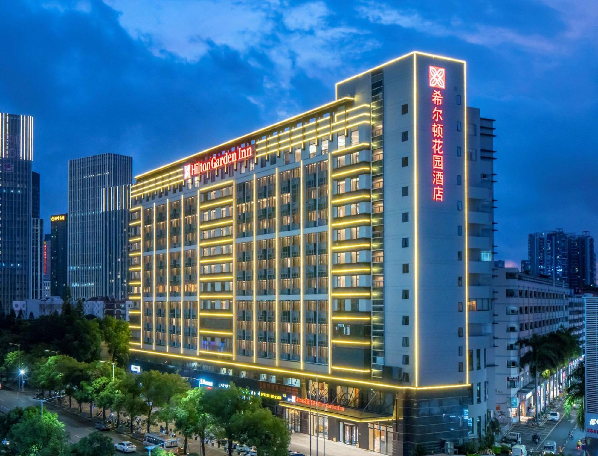 Hilton Garden Inn Shenzhen Nanshan Avenue Eksteriør billede