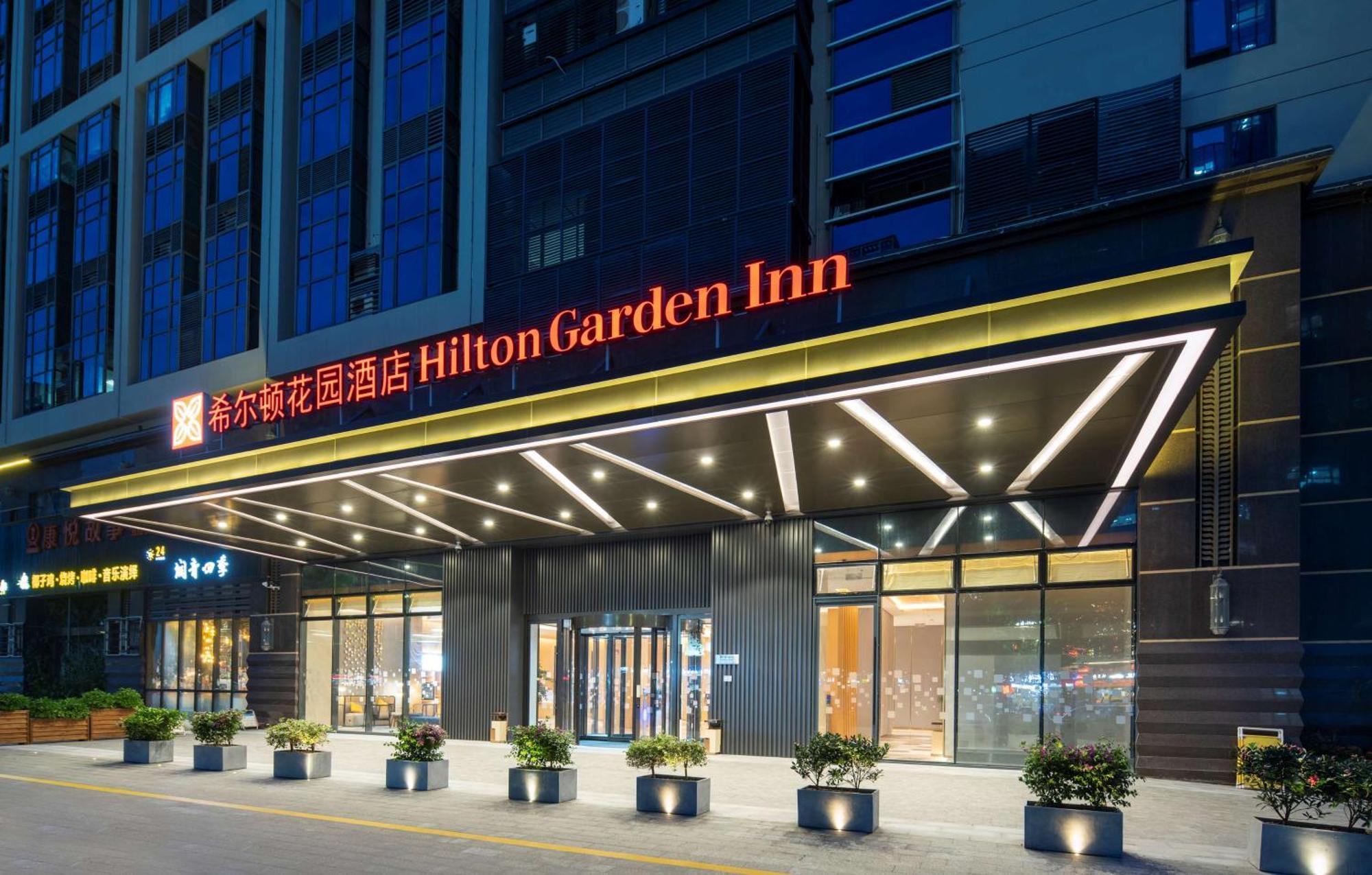 Hilton Garden Inn Shenzhen Nanshan Avenue Eksteriør billede